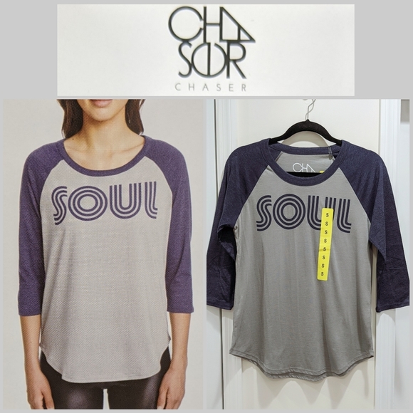 Chaser 'SOUL' Raglan Tee - Picture 1 of 11